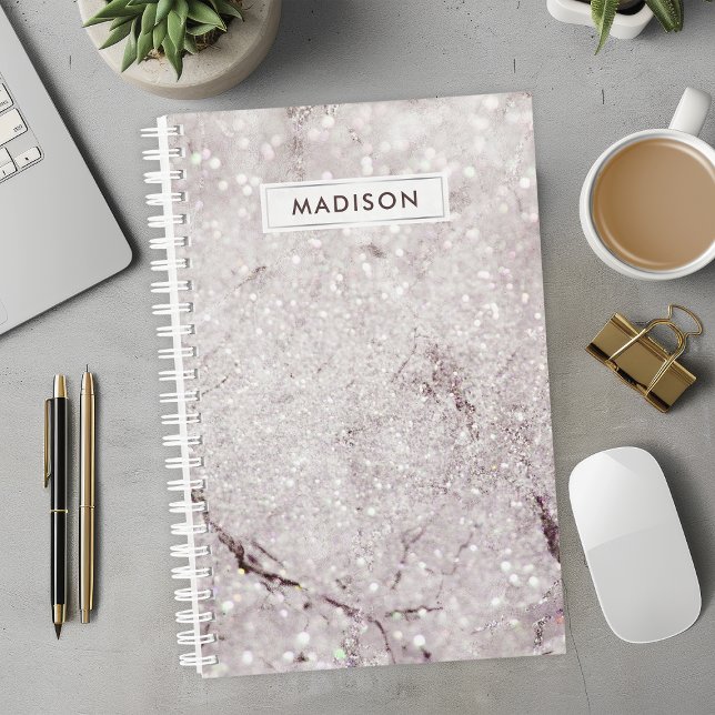 Agenda Empresa Personalizada do Mármaco Lilac Roxo (Criador carregado)