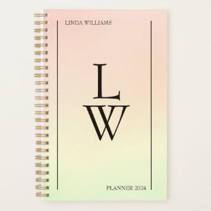 Agenda Empresa personalizada minimalista gradiente