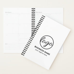 Agenda Empresa Promocional de Logotipo Empresarial Person