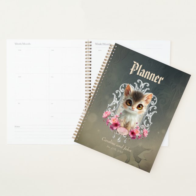 Agenda Encantador, gatinho fofo (Exibição)