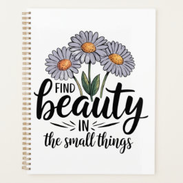 Agenda Encontre beleza nas pequenas coisas