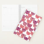 Agenda Energia de Gato de Gato Rosa<br><div class="desc">Gatos bonitos,  mas modernos,  cor-de-água,  cor-de-rosa. Perfeito para feministas,  amantes de os animais e pessoas de gatos,  louco ou não.</div>