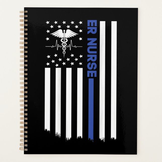 Agenda Enfermeira americana Enfermeira ER EMT Enfermeira (Frente)