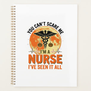 Agenda Enfermeira engraçada de Halloween Design médico vi