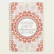 Enfermeira escolar; Pastel Kaleidoscope