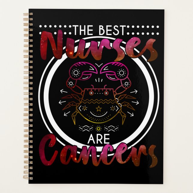 Agenda Enfermeiro Cancer Aniversário Estudante de Enferma (Frente)