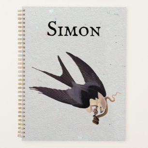 Agenda Engolir Hawk Alcance com Cobra Vintage Audubon