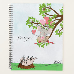 Agenda Engraçado 2025 Cute Personalizado Mensalmente