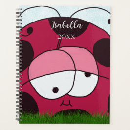 Agenda Engraçado e Chubby Ladybug