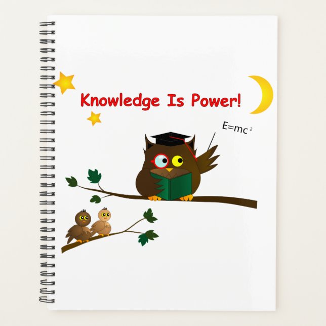 Agenda Ensinando Wise Owl (Frente)