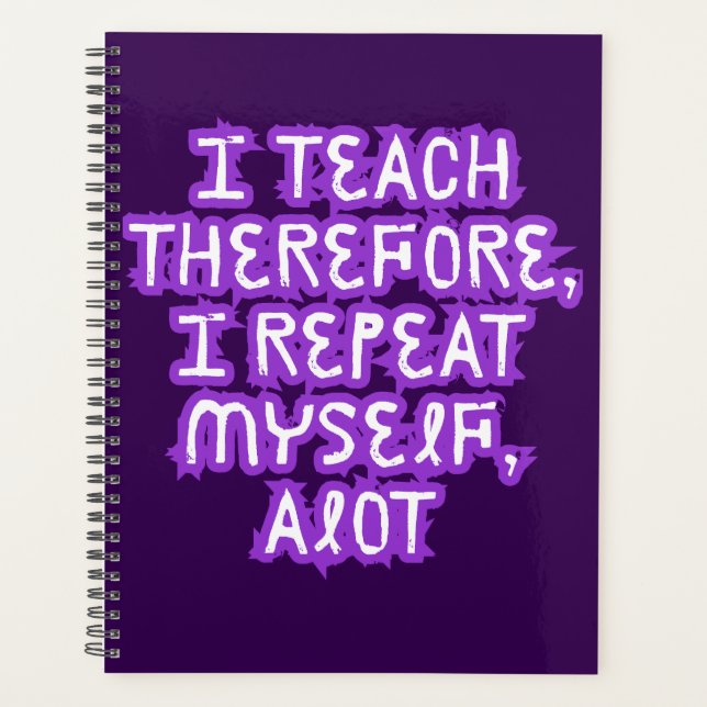 Agenda Ensino Por Isso, Repetirei-Me. (Frente)