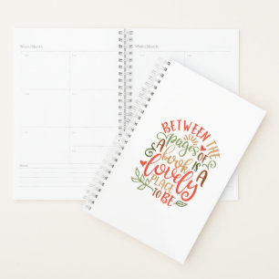 Agenda Entre As Páginas De Ideias De Livro