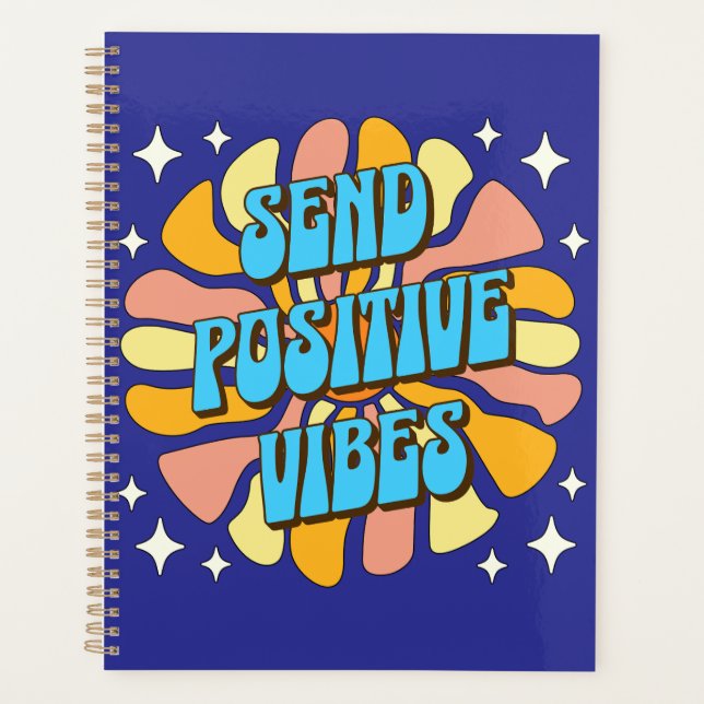 Agenda Enviar Vibrações Positivas (Frente)