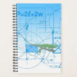 Agenda Equações Coloridas Designs Geométricos Lizard Pequ
