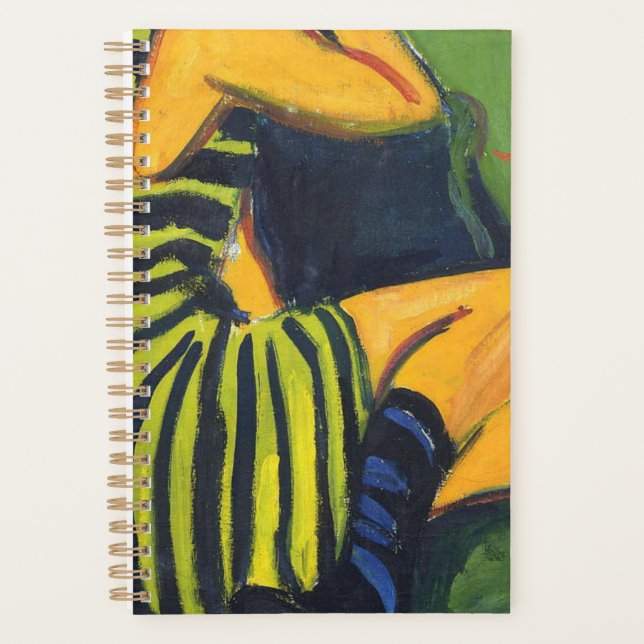Agenda Ernst Ludwig Kirchner Artiste Marcella (Frente)