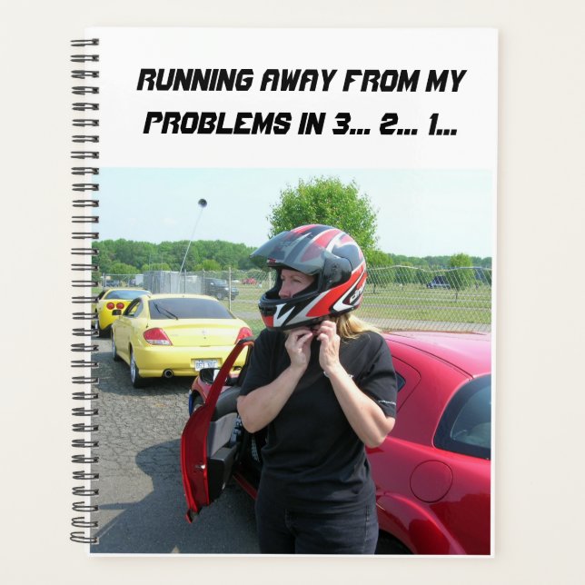 AGENDA ESCAPANDO DOS MEUS PROBLEMAS EM 3... 2... 1.. (Frente)