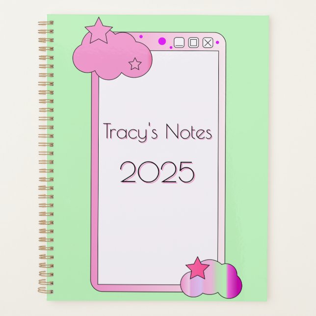 Agenda Escola ou Trabalho de Telefone Celular (Frente)