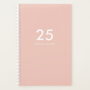 Agenda Escola Rosa de Nome Bonito
