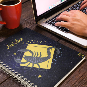 Agenda Escorpião Zodiac l Galáxia Moderna Sky Star