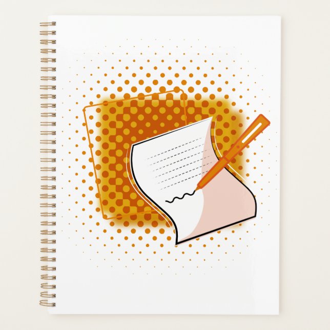 Agenda Escrevendo sobrevoo (Frente)