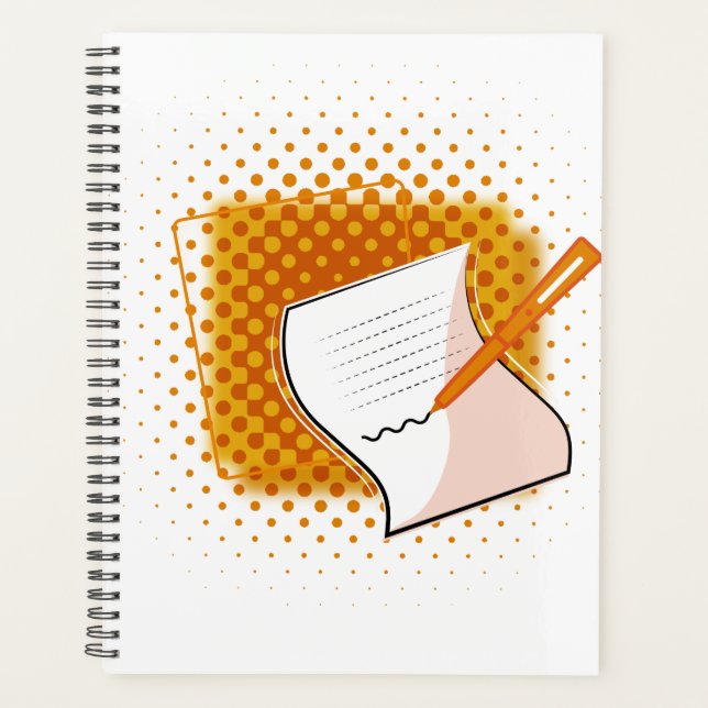 Agenda Escrevendo sobrevoo (Frente)