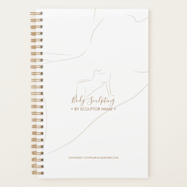 Agenda Escultura corporal moderna contorno bronzeado (Frente)