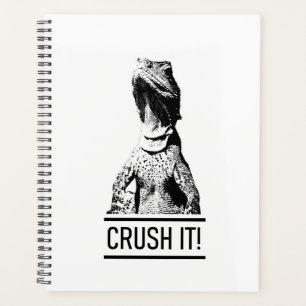 Agenda Esmague! Texto Motivacional Lizard