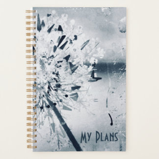 Agenda Espiral de Arte Floral Moderna