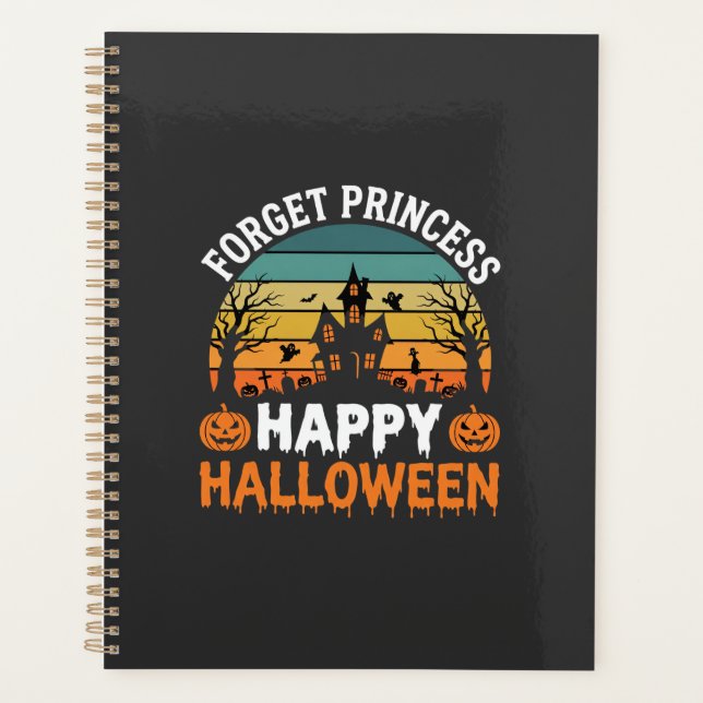 Agenda Esqueça Princesa Feliz Casa Assombrada de Hallowee (Frente)
