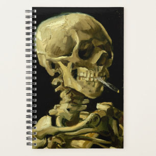 Agenda Esqueleto de Fumagem de Van Gogh
