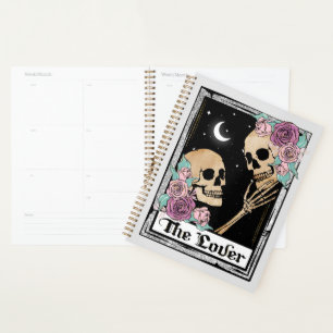 Agenda Esqueletos Românticos Florais