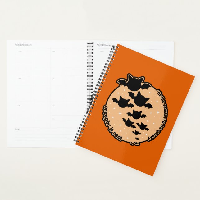 Agenda Esta É A Época Para Ser Spooky Kawaii Halloween (Exibição)