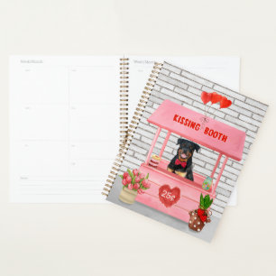 Agenda Estande de Beijos de Cachorro Rottweiler no Dia do