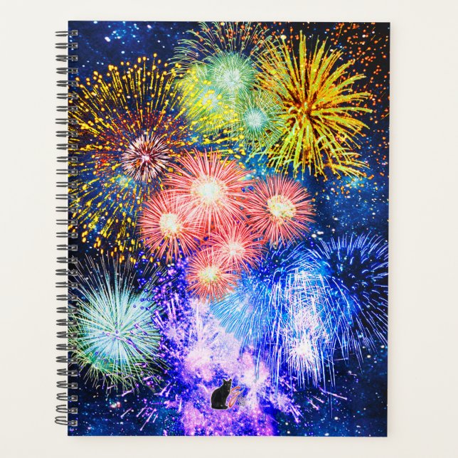 Agenda Estatísticas de Fogos de Artifício (Frente)