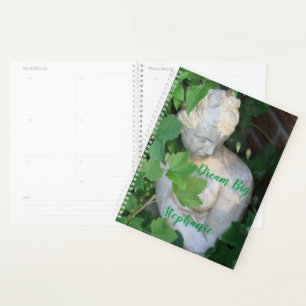 Agenda Estátua feminina do Jardim Natural Inspiracional V