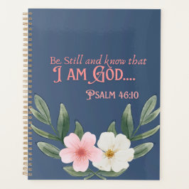 Agenda Esteja quieto e saiba que planeja