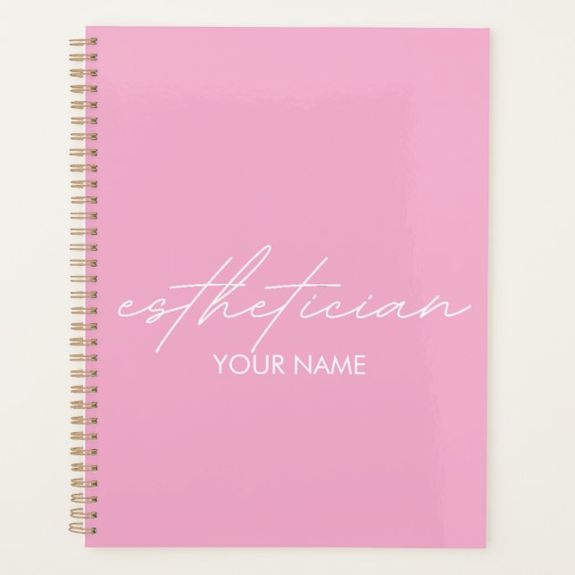 Agenda Esthetician Notebook - Personalized Gift (Frente)