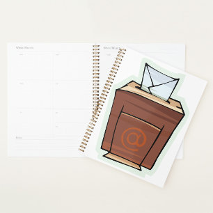 Agenda Estilo de Cartografia do Ícone da Caixa de Entrada