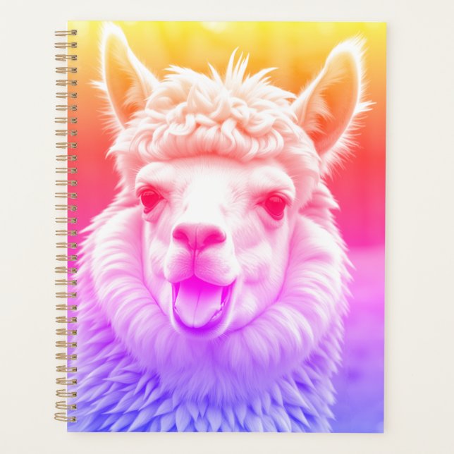 Agenda Estilo Llamazing (Frente)