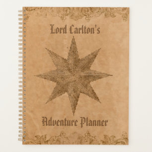 Agenda Estrela Steampunk Personalizada