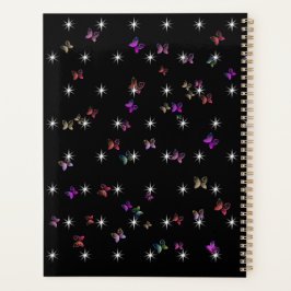 Agenda estrelas borboleta céu