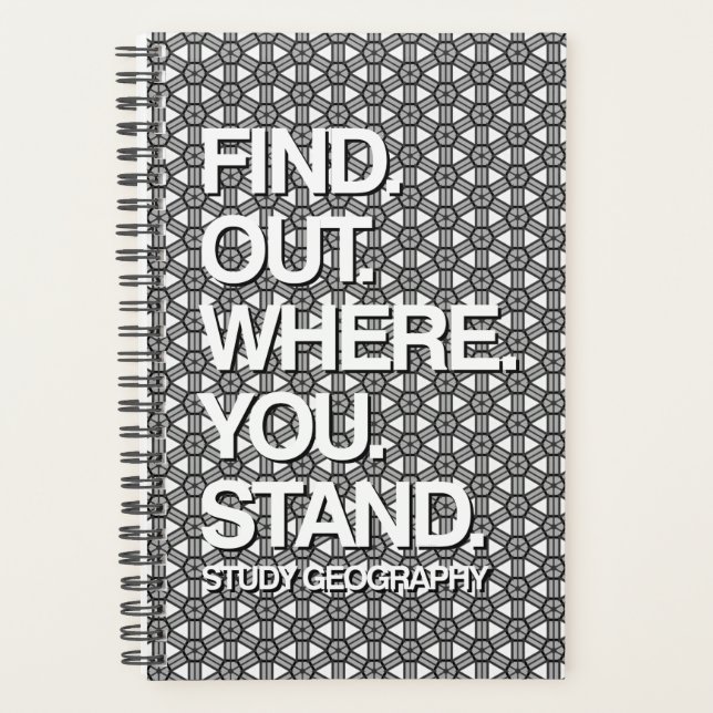 Agenda Estudar Geografia (Frente)