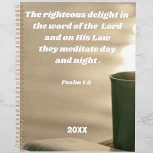 Agenda Estudo de bíblia - Escritura Versa Psalm 1