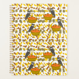 Agenda et Planificateur Hibou d'Automne