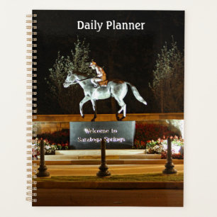 Agenda Etapa do Dançarino Nativo Horse Saratoga Diário Pl
