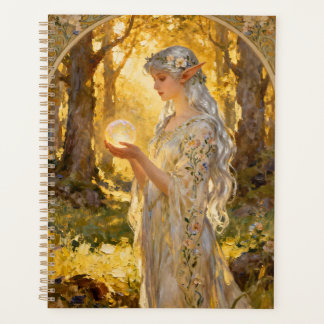 Agenda Ethereal Elf Maiden in Art Nouveau Style