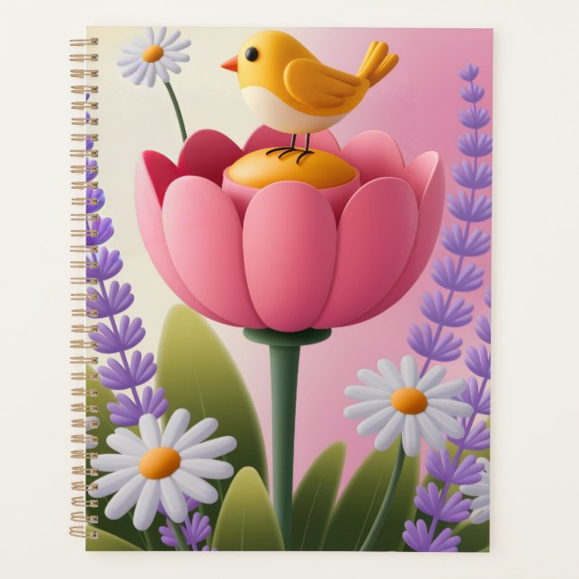 Agenda Eu amo a natureza  (Frente)