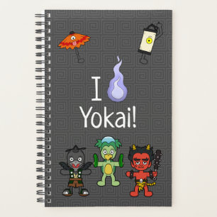 Agenda Eu coração Yokai! Monstro Japonês