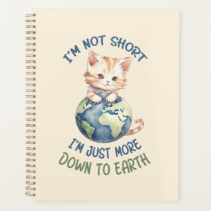 Agenda Eu não sou pequeno, só embaixo da terra - Gato bon