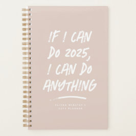 Agenda Eu posso fazer qualquer coisa estranha motivaciona